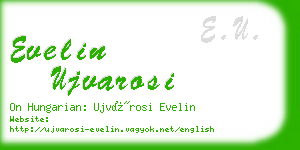 evelin ujvarosi business card